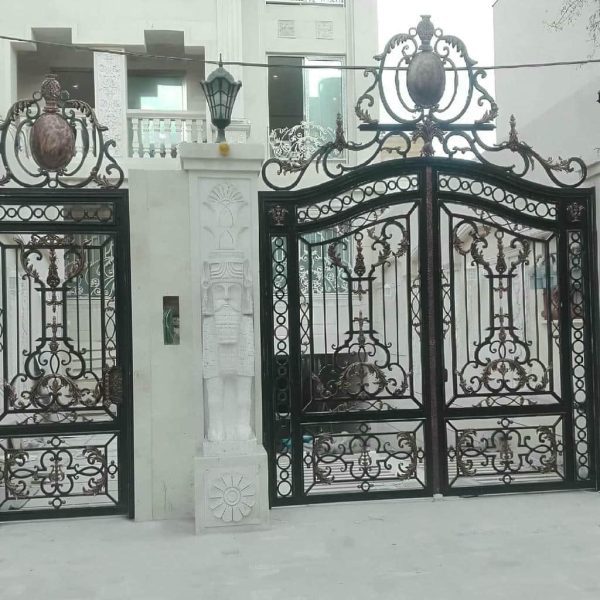 فروش درب فرفورژه ورودی پارکینگ