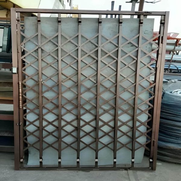 خرید درب آکاردئونی تمام گل دوبل سه جداره
