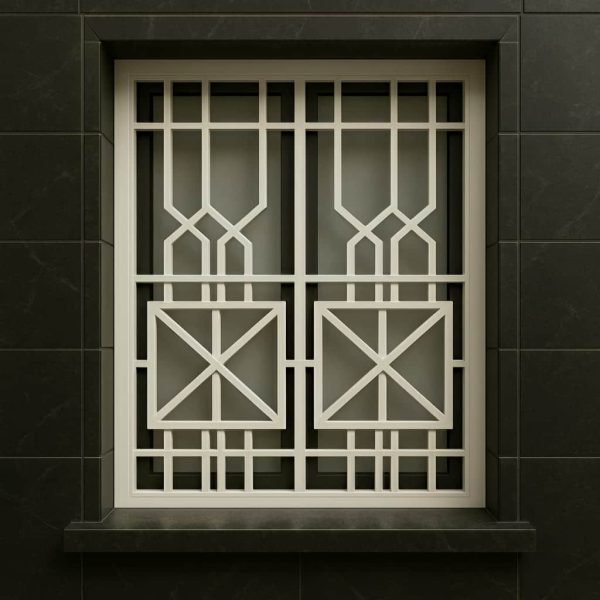 حفاظ پنجره مدل هندسی مدرن