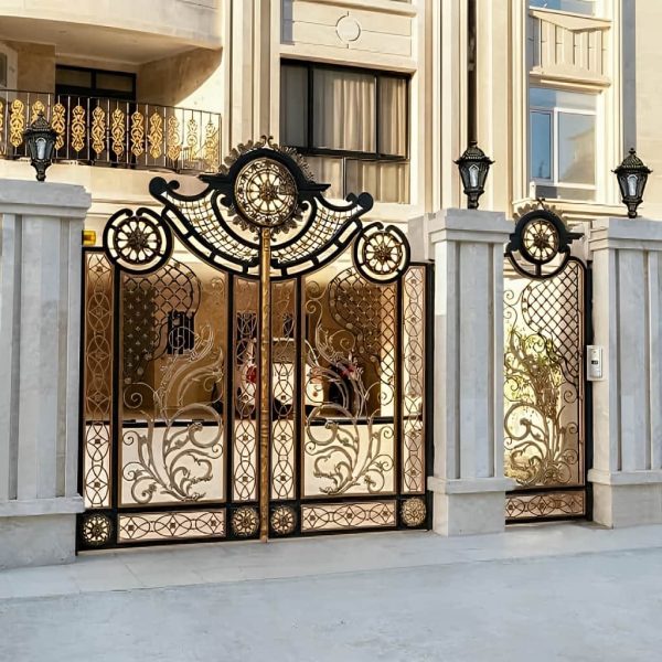 خرید درب فلزی مدل اقاقیا