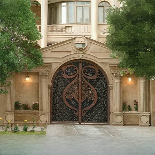 قیمت درب فلزی مدل دسته گل