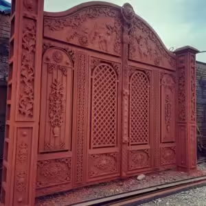 درب حیاط فوق العاده شیک و زیبا