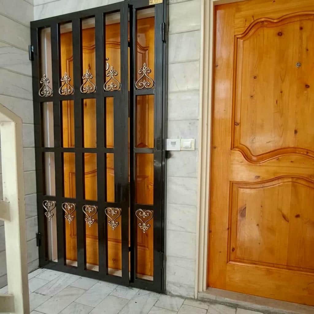 حفاظ پشت درب ضد سرقت آپارتمان