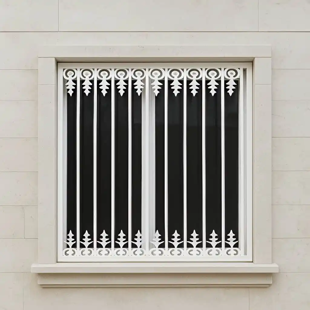 حفاظ پنجره دوجداره فرفورژه