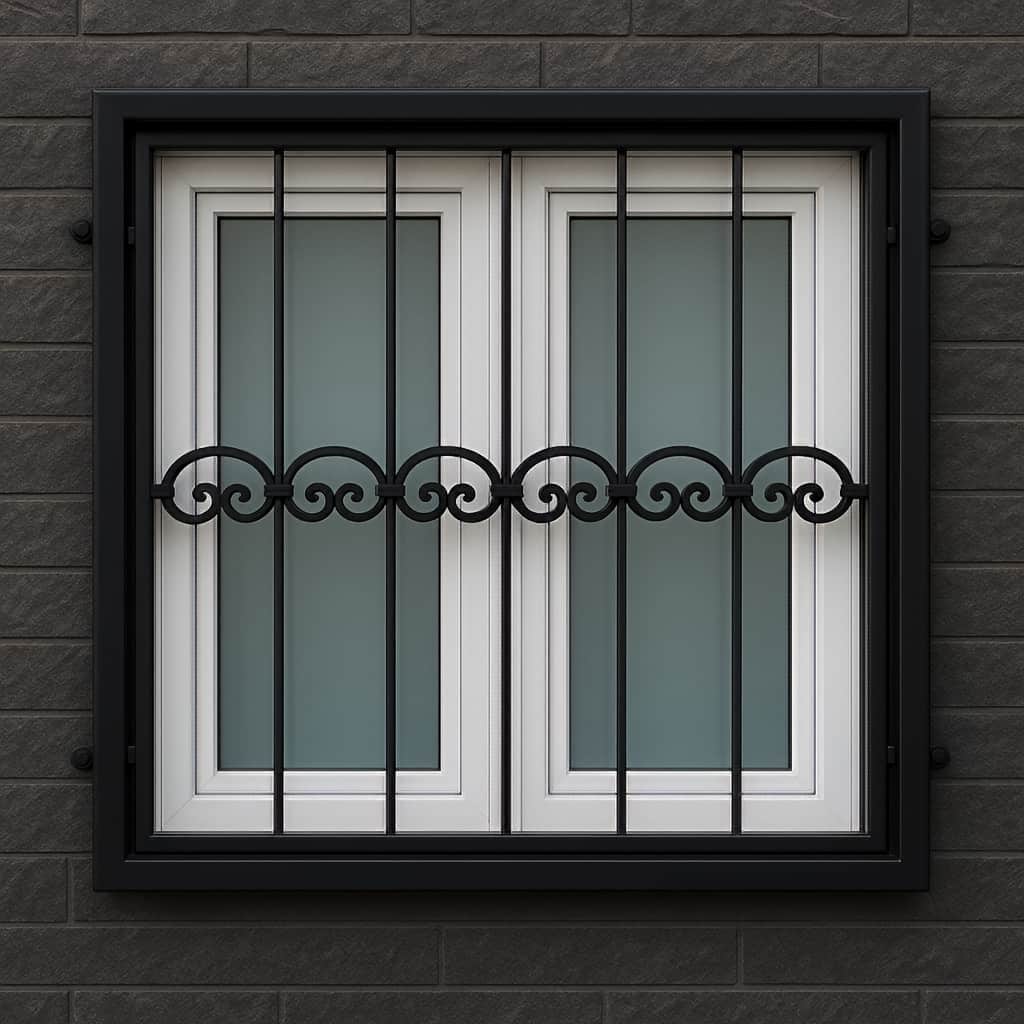 حفاظ پنجره دوجداره از داخل و خارج ساختمان