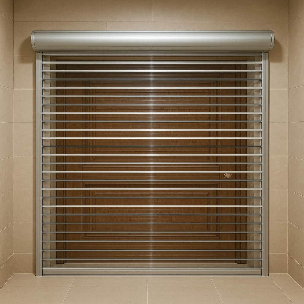 نصب درب کرکره‌ای آپارتمان