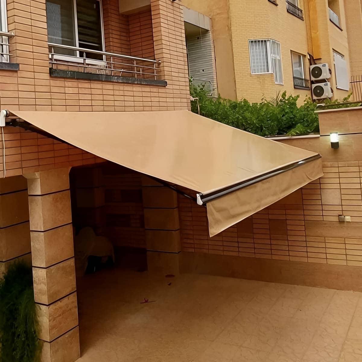 نصب سایبان برقی