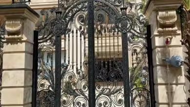 مدل درب فرفورژه لوکس گران قیمت