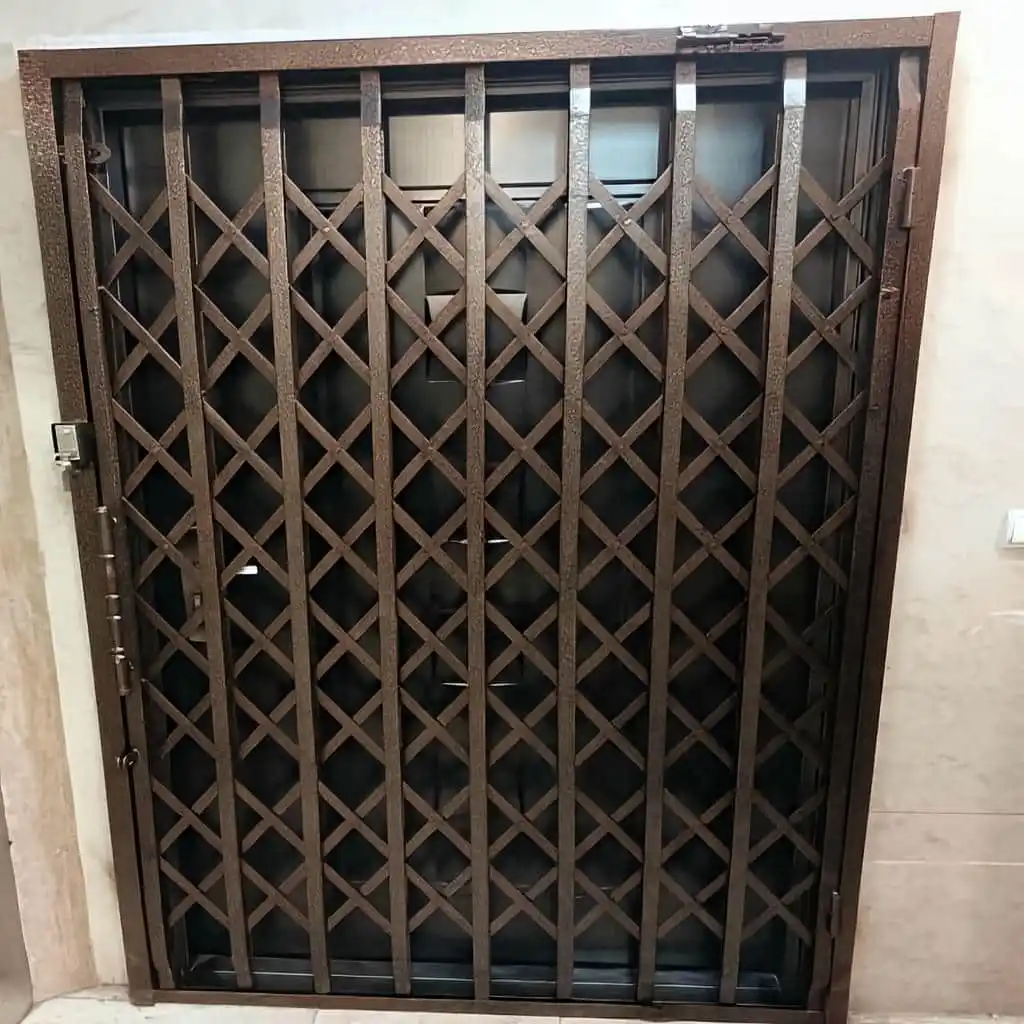 خرید درب آکاردئونی تمام گل دوبل سه جداره