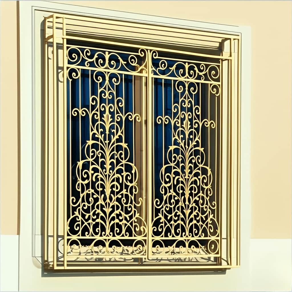 خرید حفاظ پنجره مدل اشرافی زرین