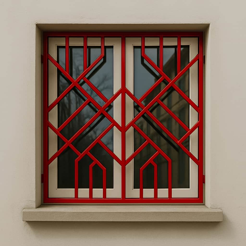 تولیدکننده حفاظ پنجره مدل لوزی