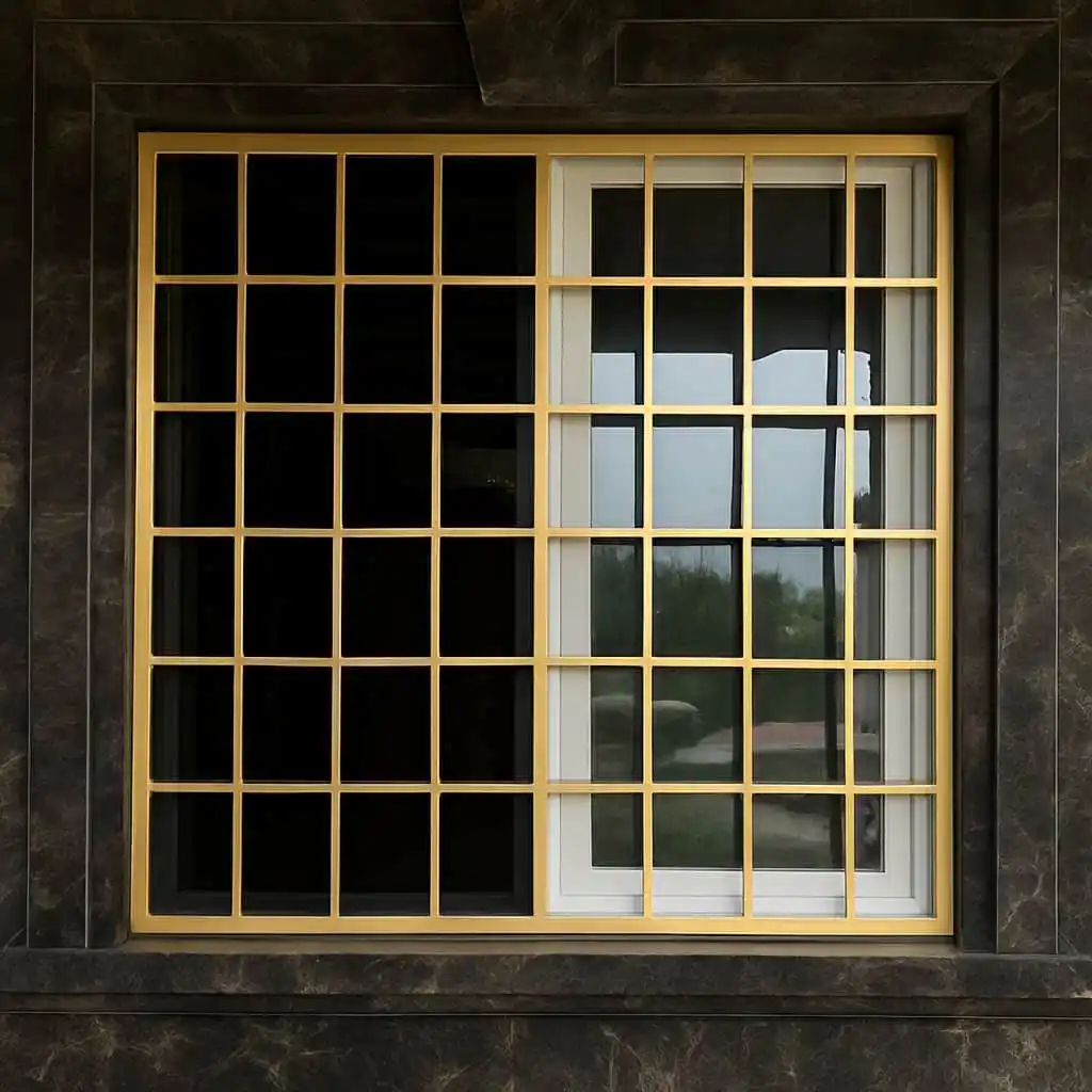 نصب حفاظ پنجره مدل مربعی