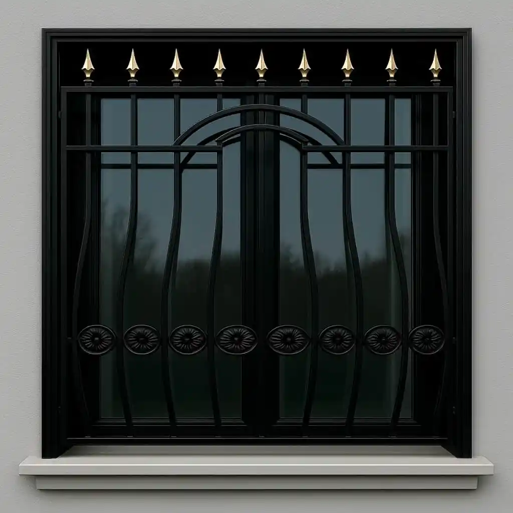 قیمت حفاظ پنجره مدل موج سرنیزه دار