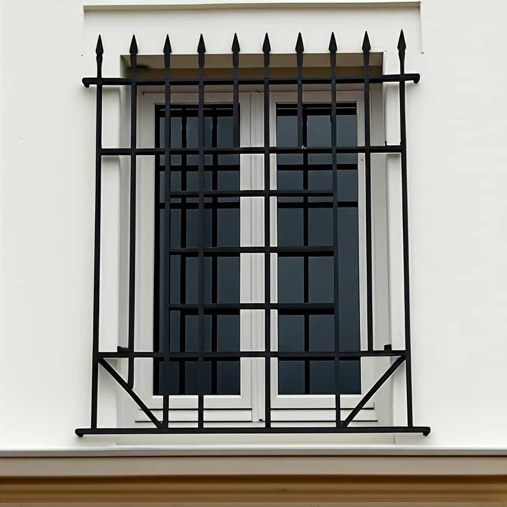 نصب حفاظ پنجره مدل نردبانی