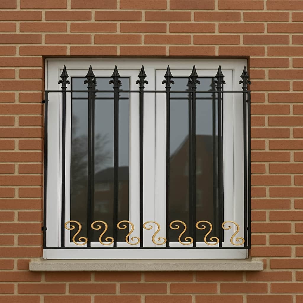 قیمت حفاظ پنجره مدل نیزه مارپیچ