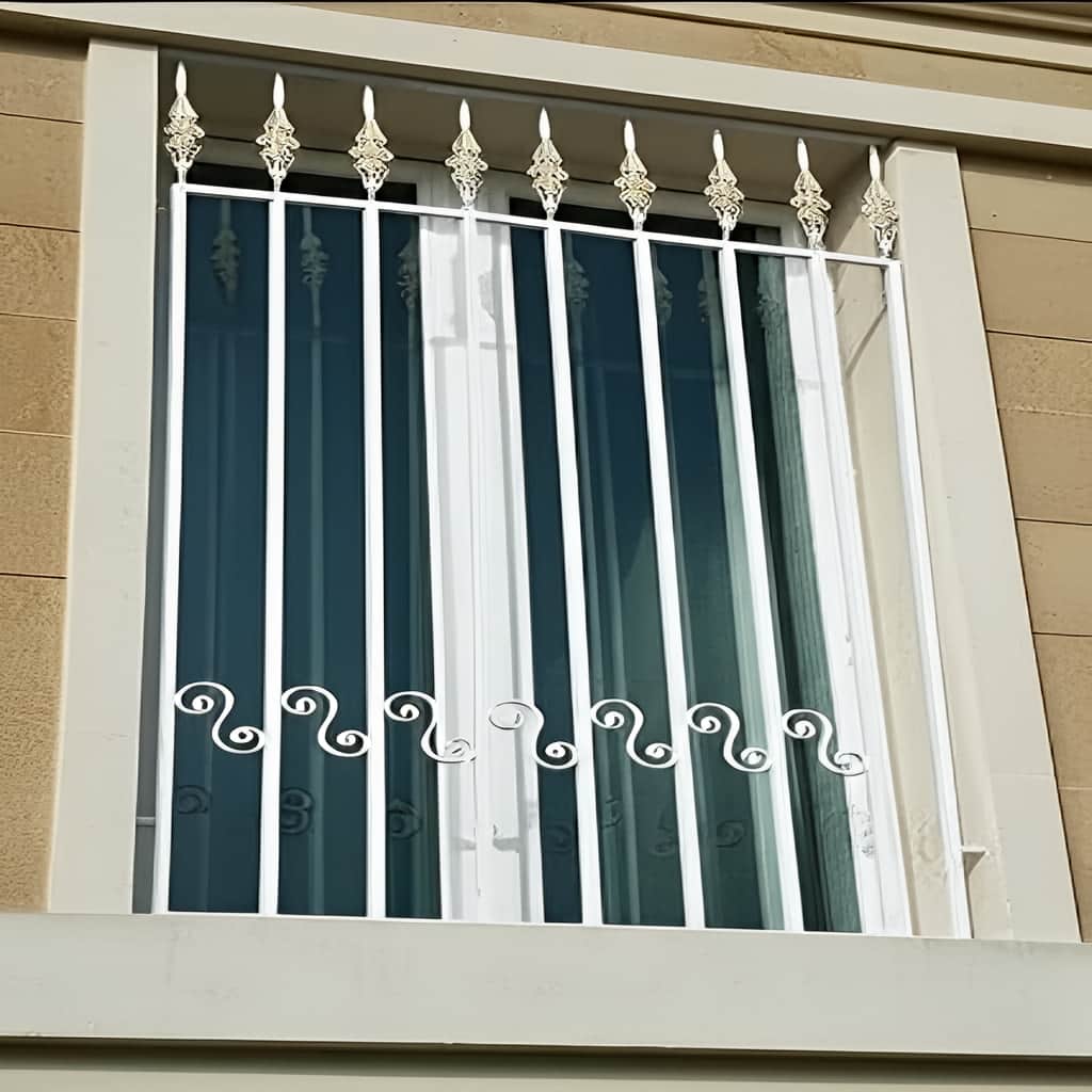 خرید حفاظ پنجره مدل نیزه مارپیچ