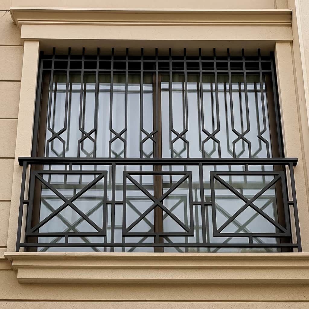 قیمت حفاظ پنجره مدل هندسی مدرن