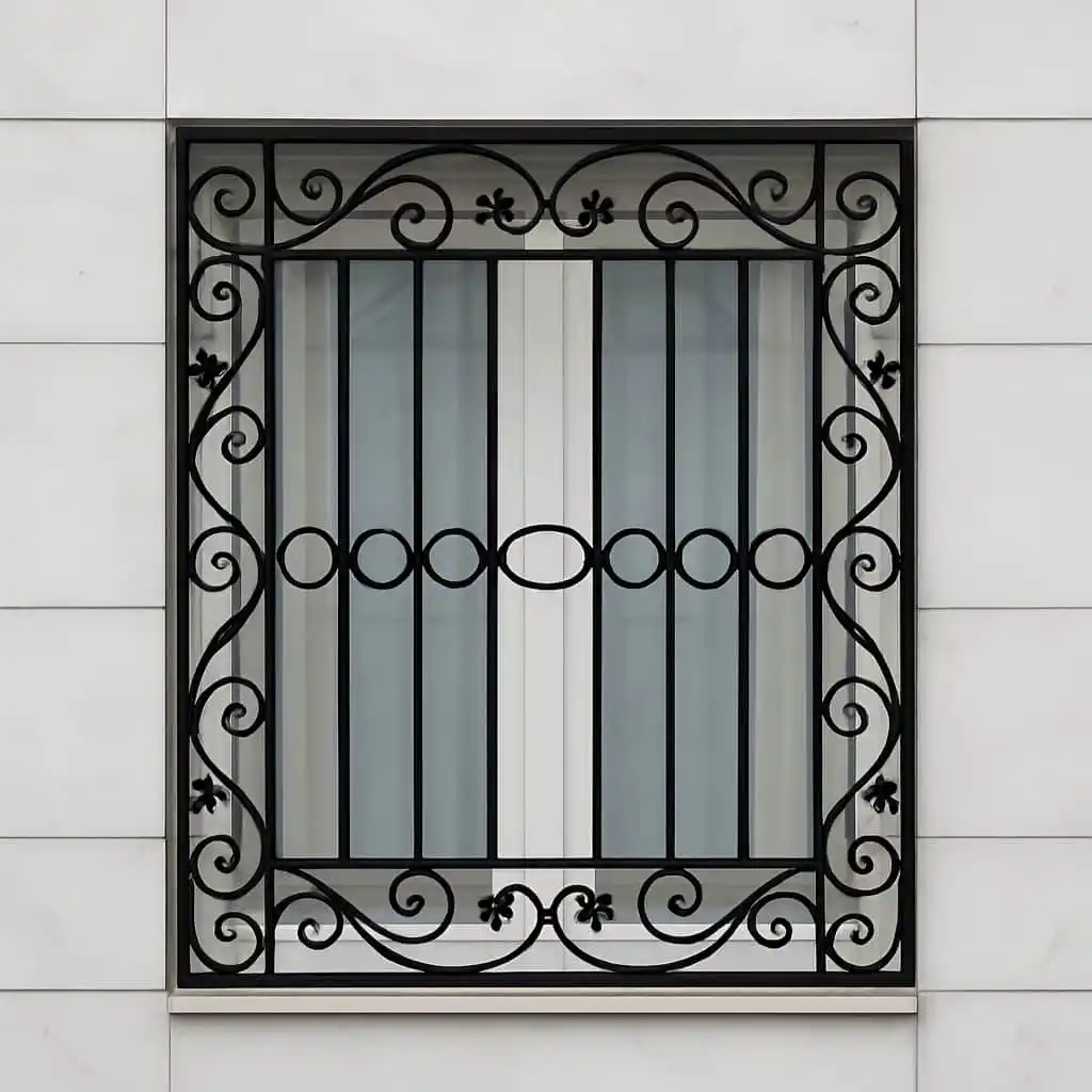 قیمت حفاظ پنجره مدل پیچک بهاری