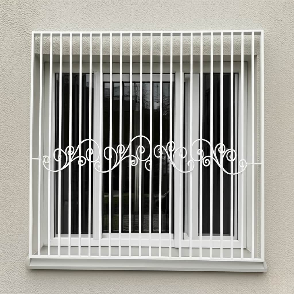 تولیدکننده حفاظ پنجره مدل گل نیلوفری