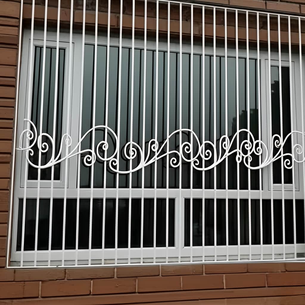 خرید حفاظ پنجره مدل گل نیلوفری