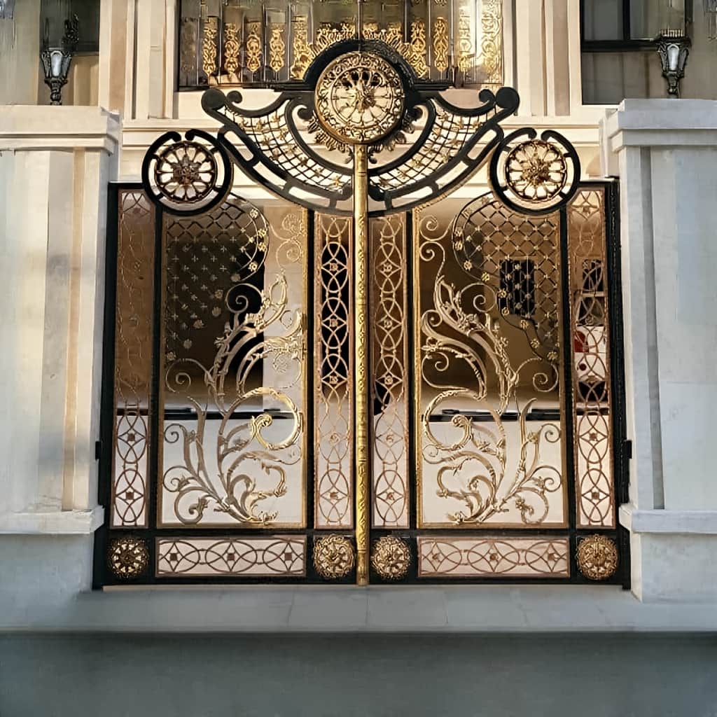 تولید درب فلزی مدل اقاقیا