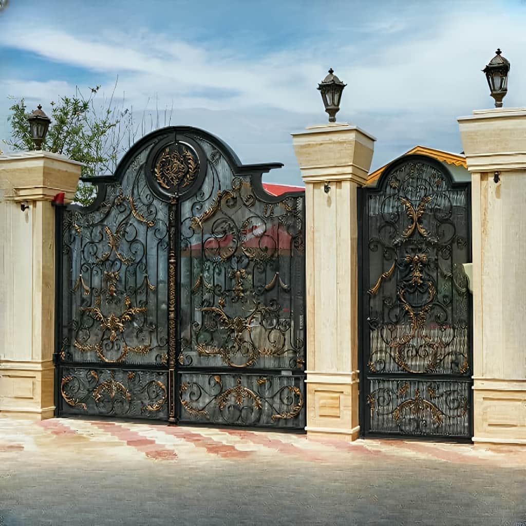 تولید درب فلزی مدل ترک