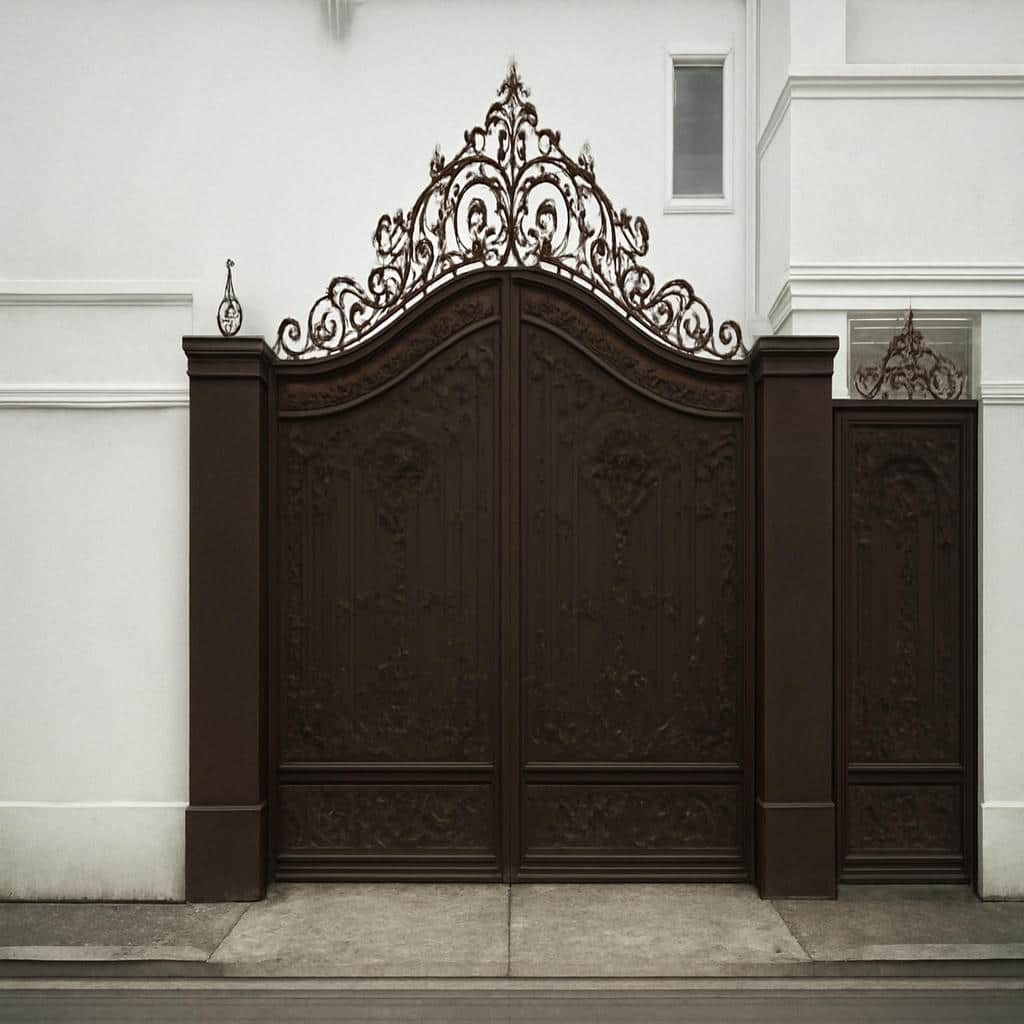 تولید درب فلزی مدل غنچه