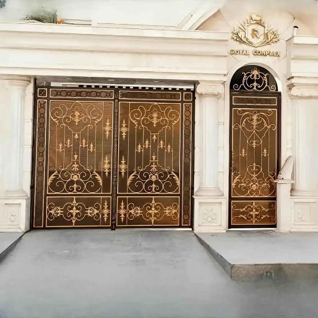 قیمت درب فلزی مدل غنچه