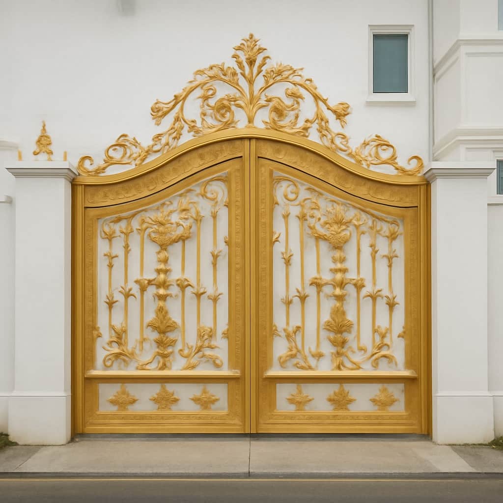 خرید درب فلزی مدل غنچه