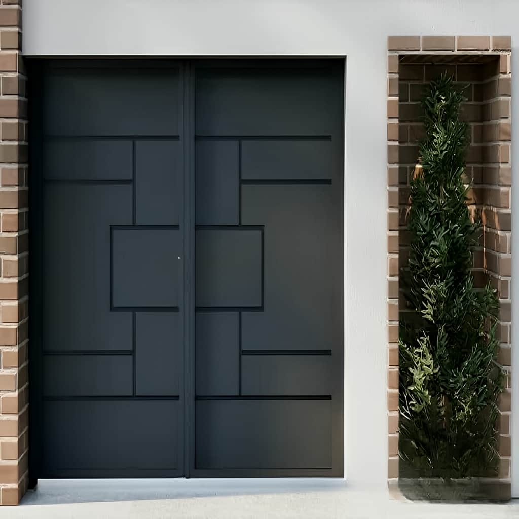 خرید درب مدرن دیلایت مستطیل