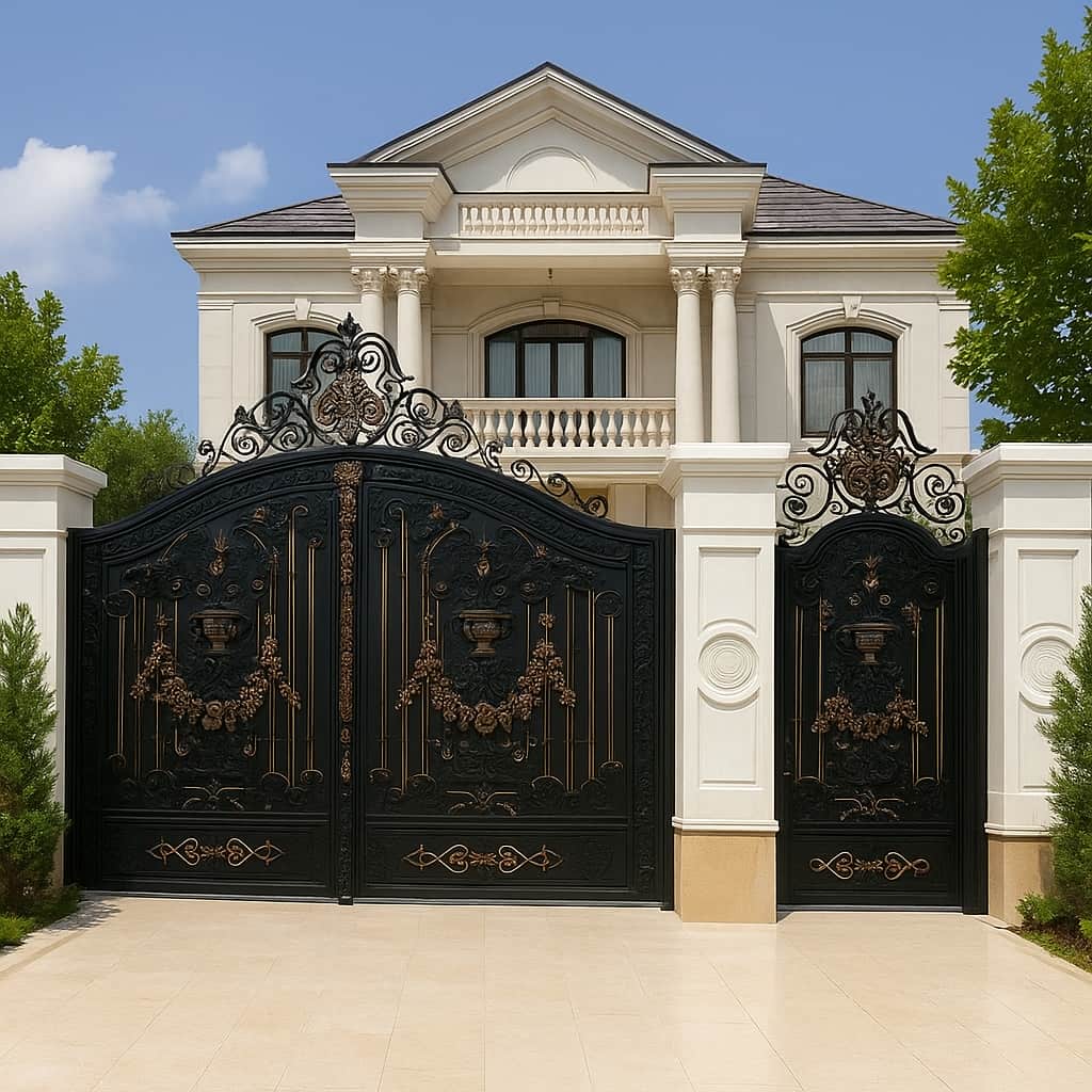 تولید درب فلزی مدل موناکو