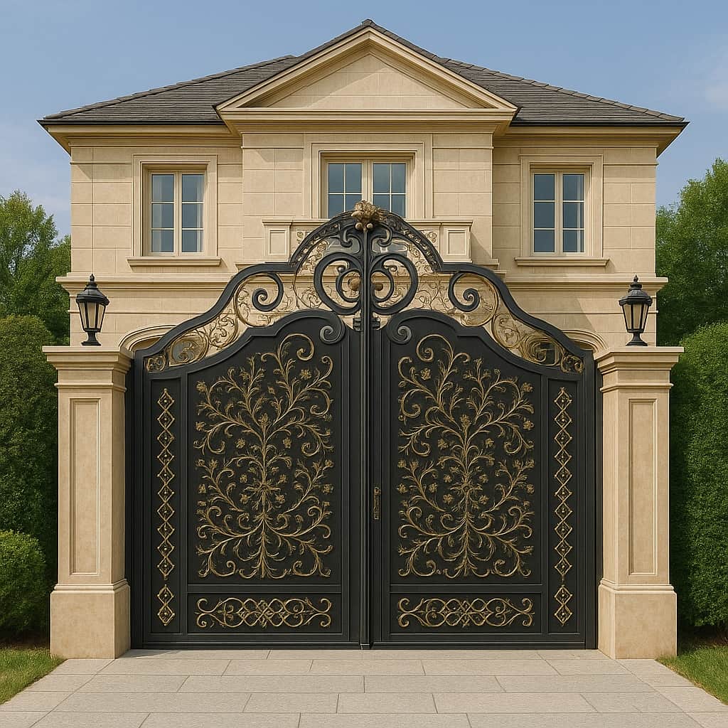 تولید درب فلزی مدل میخک