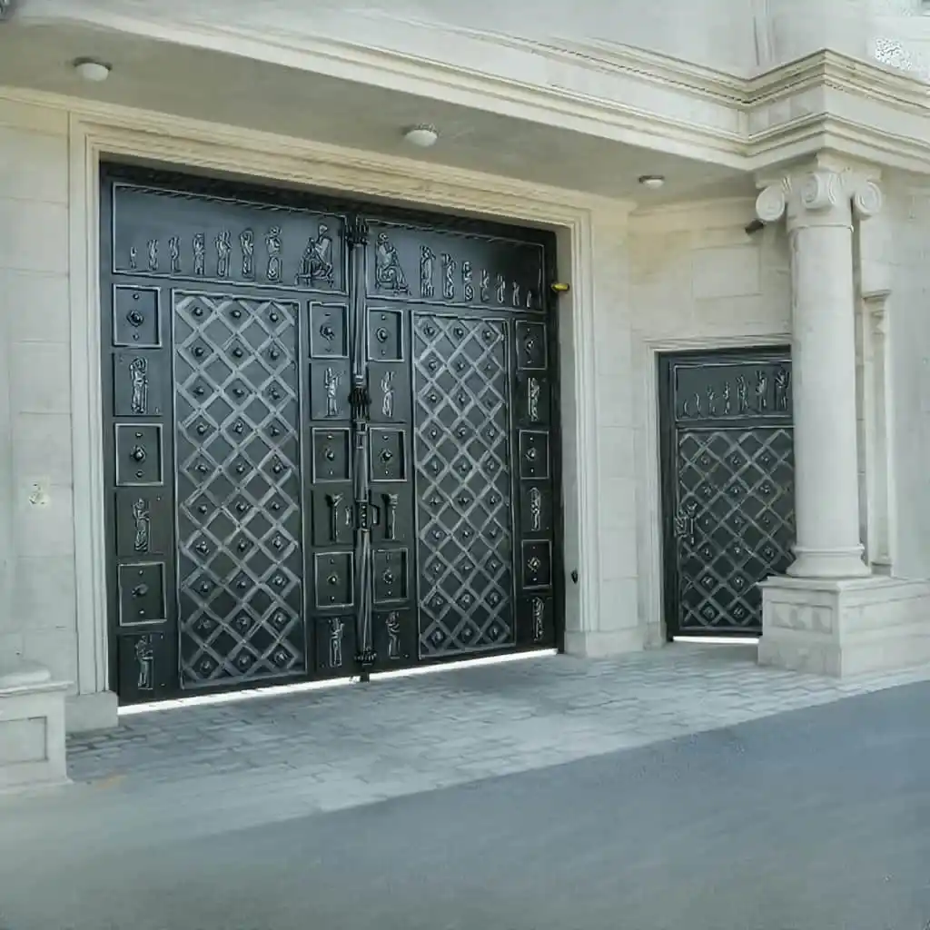 قیمت درب فلزی مدل هخامنش