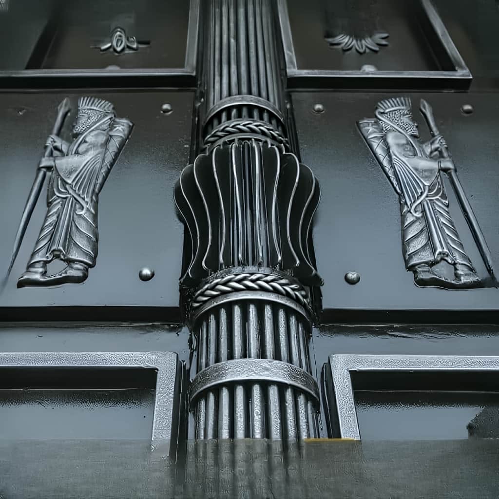 تولید درب فلزی مدل هخامنش