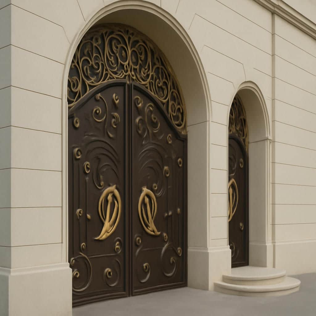 تولید درب فلزی مدل پروانه