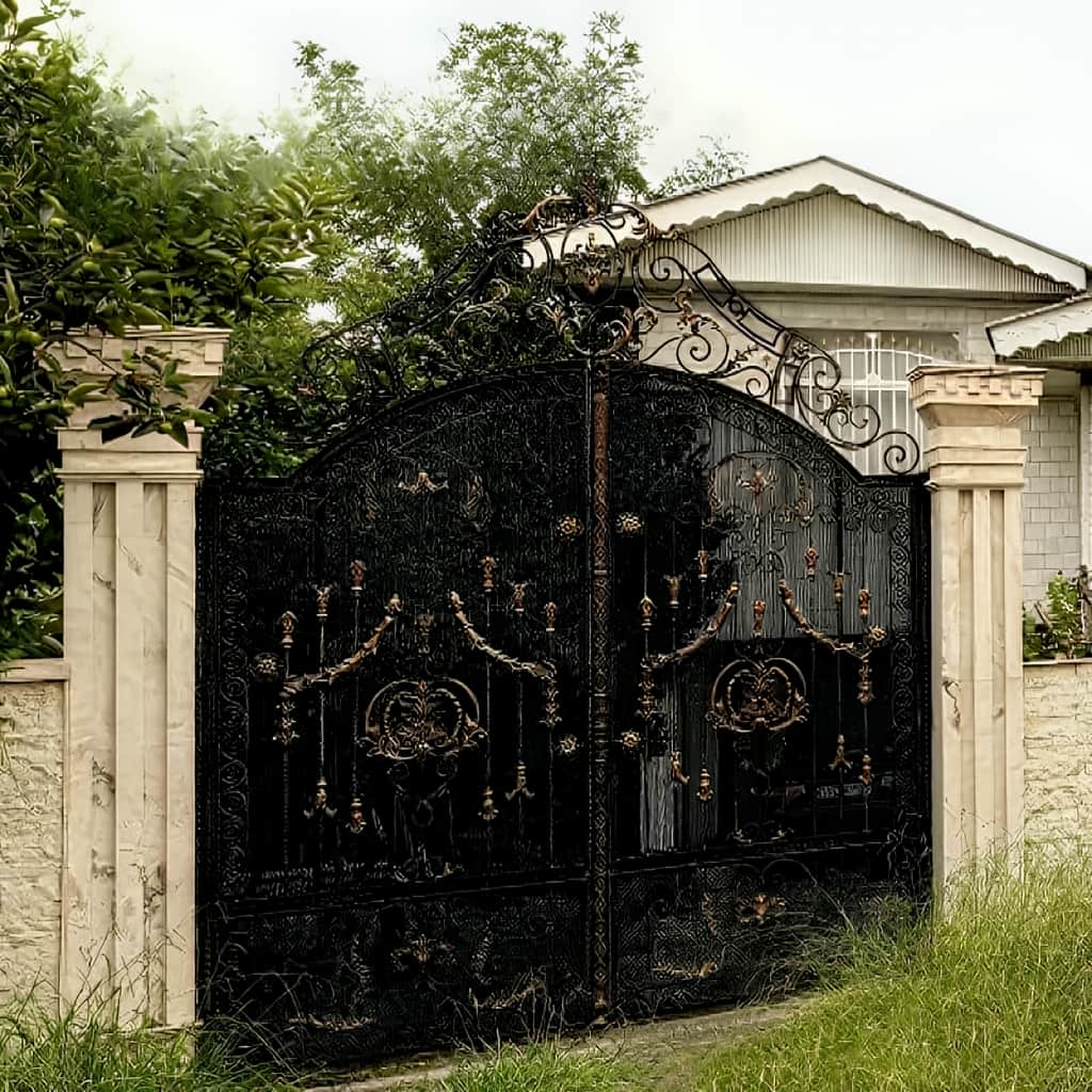 خرید درب فلزی مدل پیچک