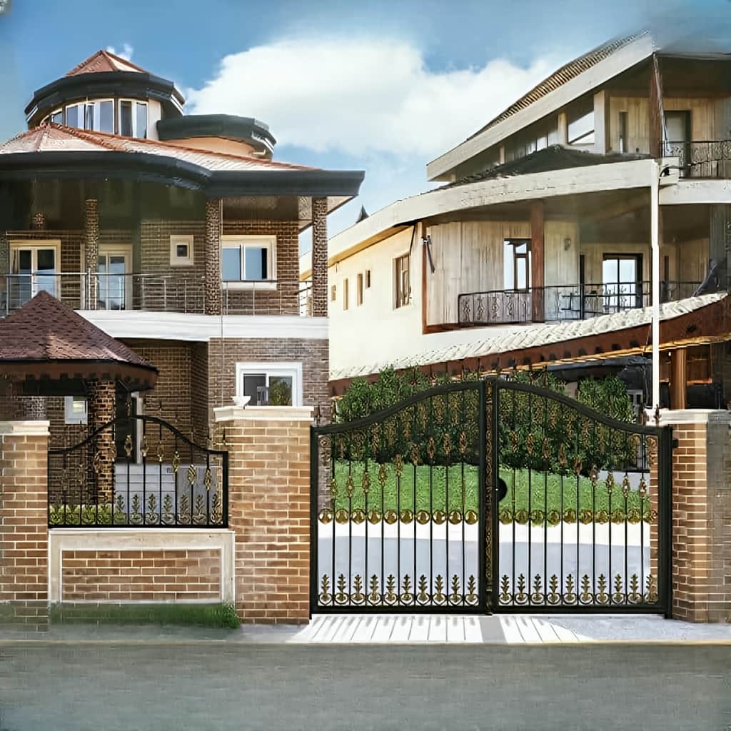 خرید درب فلزی مدل کوتاه ویلایی