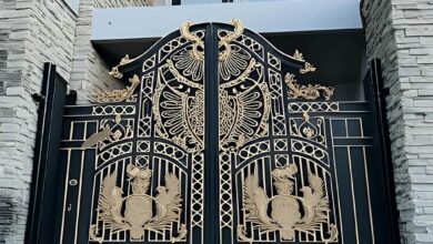 درب حیاط در تبریز