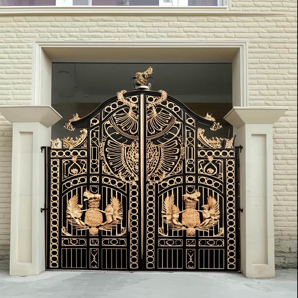 فروش درب حیاط پروفیل سنگین در اردبیل فروش درب حیاط پروفیل سنگین در اردبیل