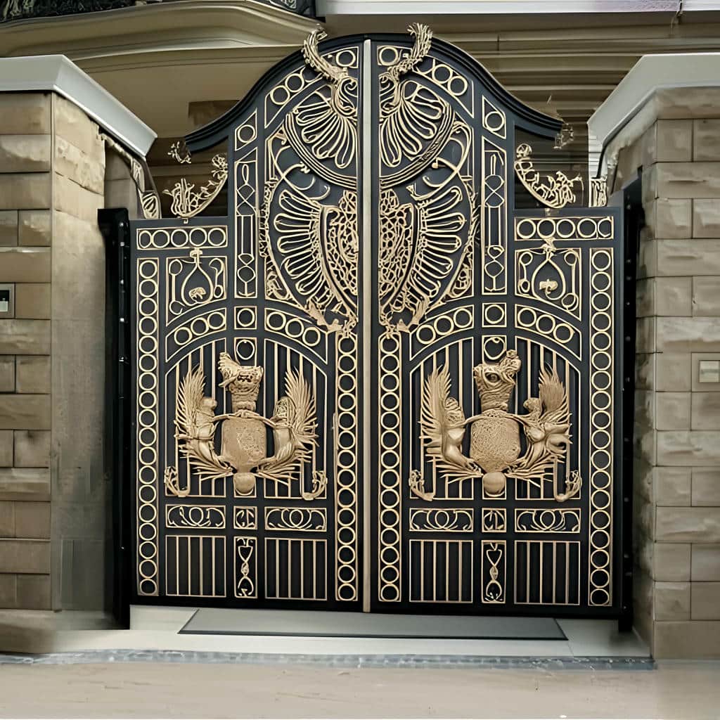 نصب درب حیاط مدرن در بندر دیلم نصب درب حیاط مدرن در بندر دیلم