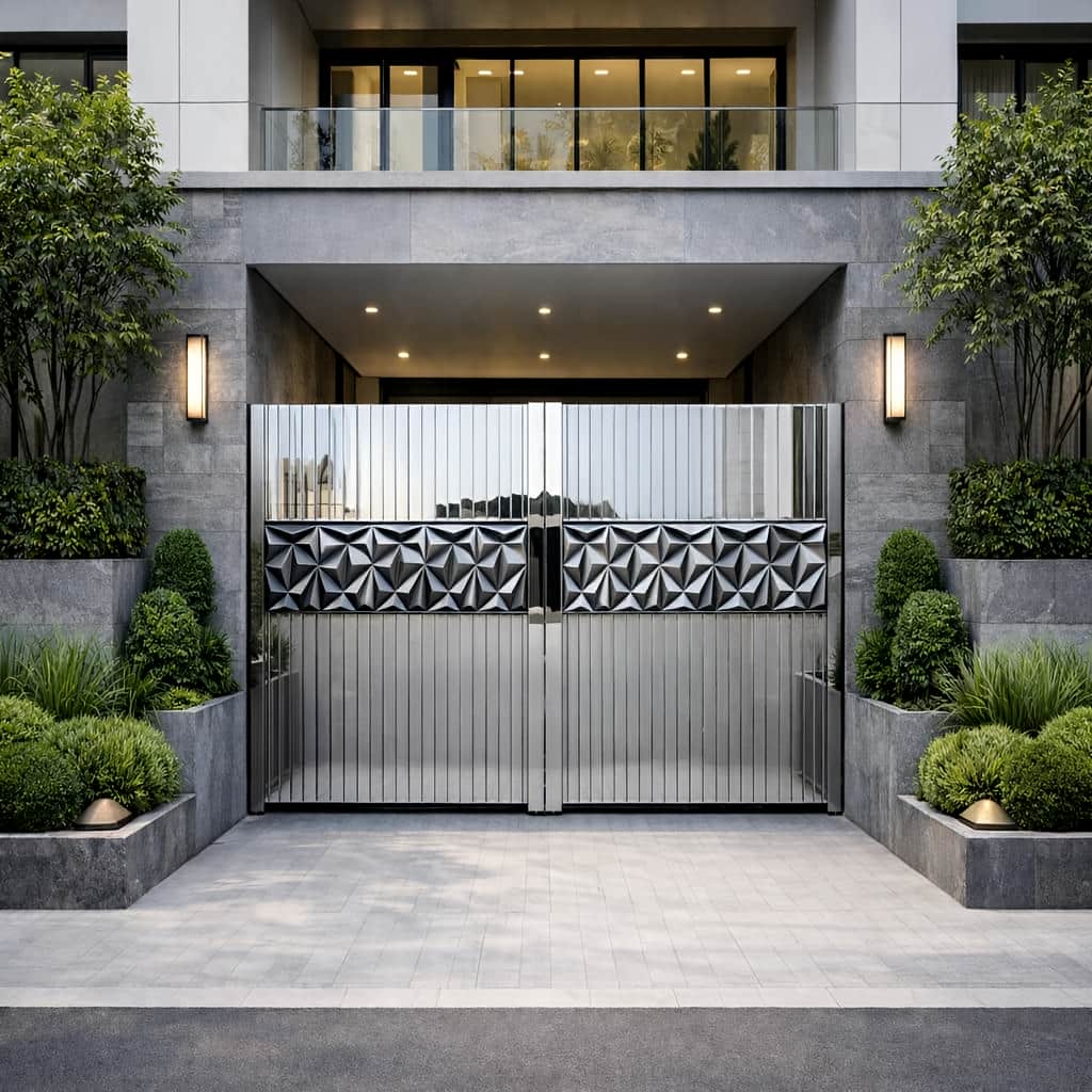 درب حیاط در کرمانشاه