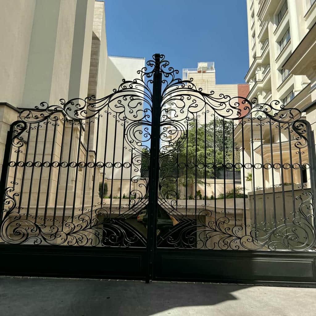 خرید درب حیاط ویلایی ساده در دماوند