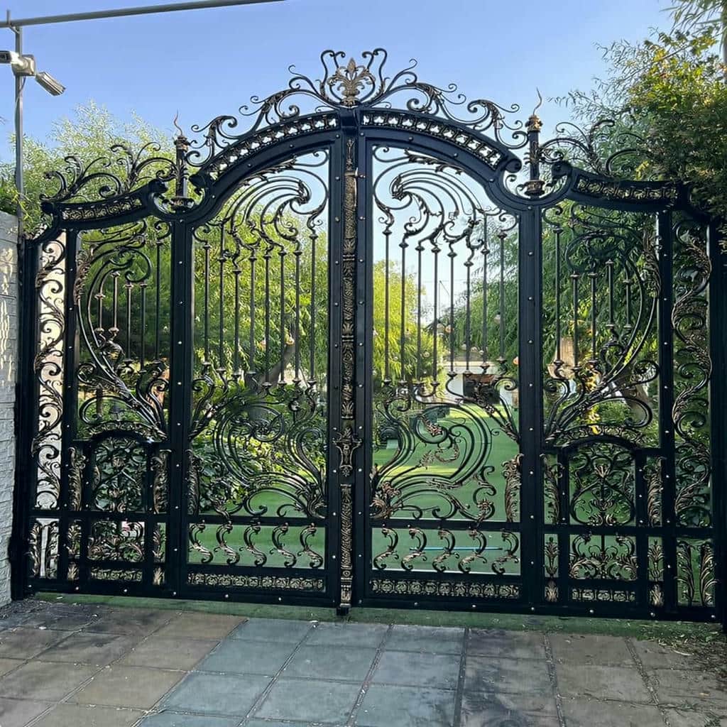 فروش درب حیاط پروفیل سنگین در سمنان