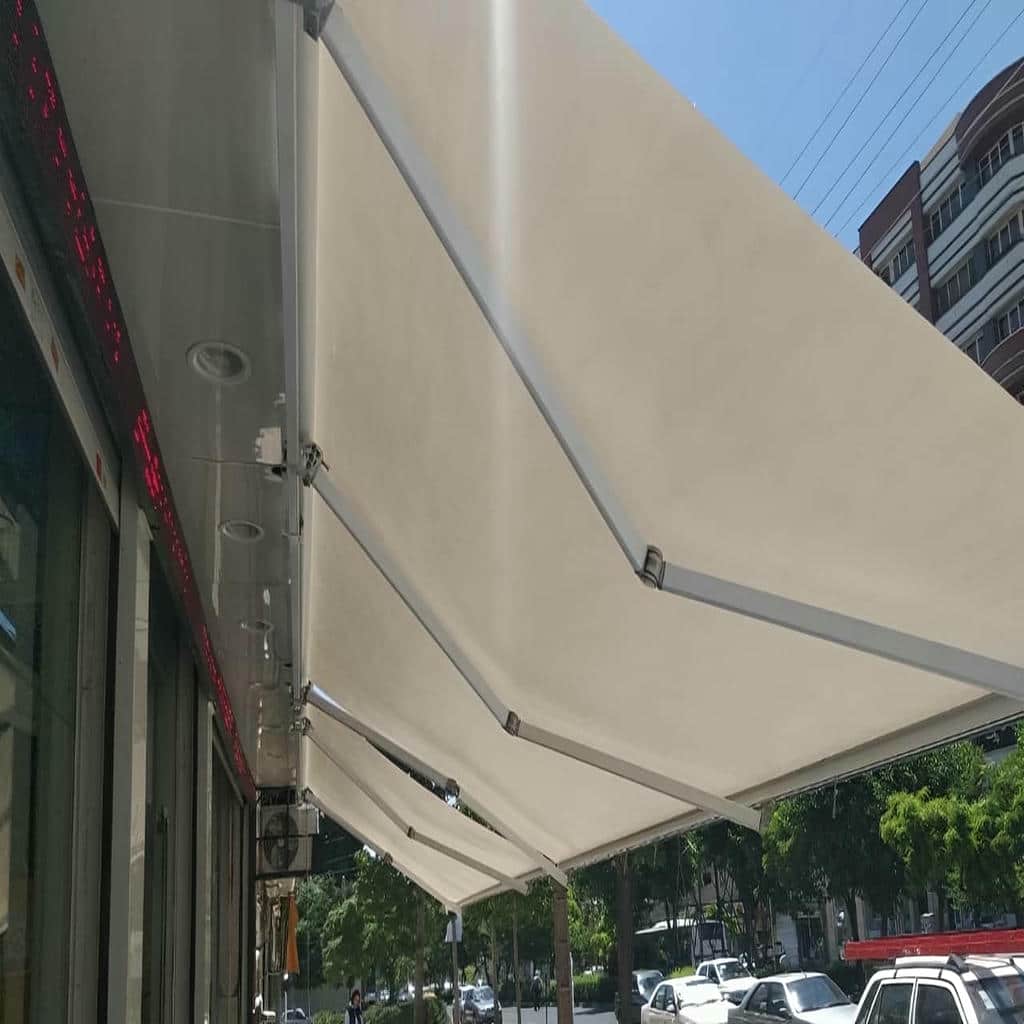فروش سایبان برقی بازویی اتوماتیک موتوردار در استان خوزستان