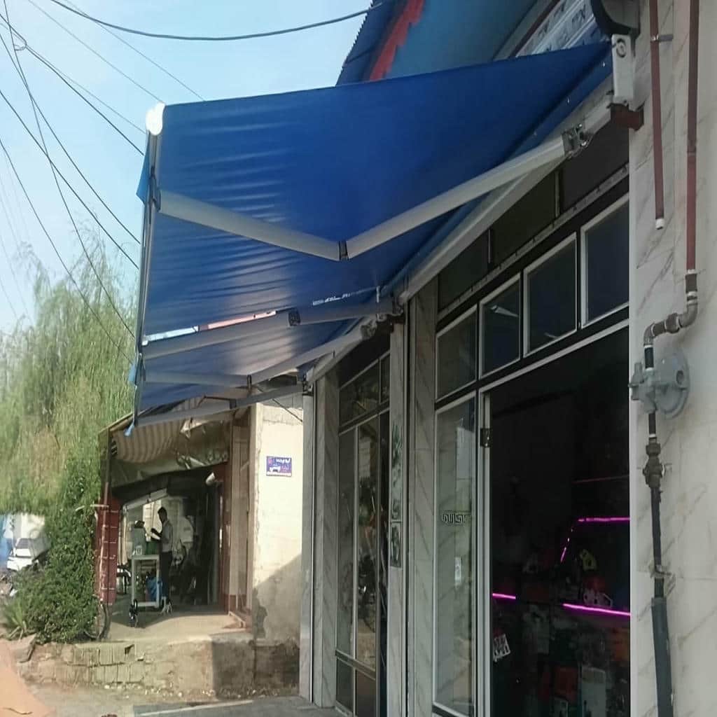 کارخانه سایبان برقی مقاوم در بومهن