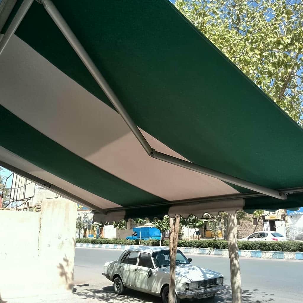 قیمت سایبان برقی پارچه ای در فشم