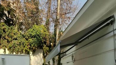 سایبان برقی بازویی اتوماتیک در محمودآباد
