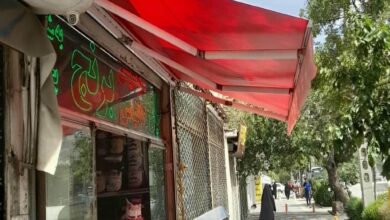 سایبان برقی بازویی اتوماتیک در گنبدکاووس