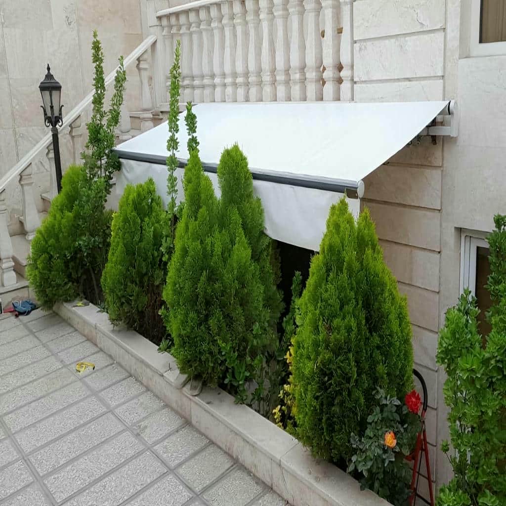 کارخانه سایبان برقی بازویی اتوماتیک ریموتی در استان مازندران