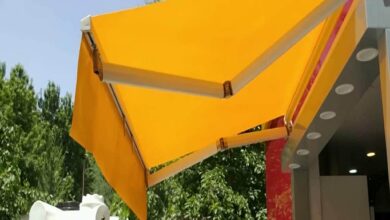 سایبان برقی در همدان
